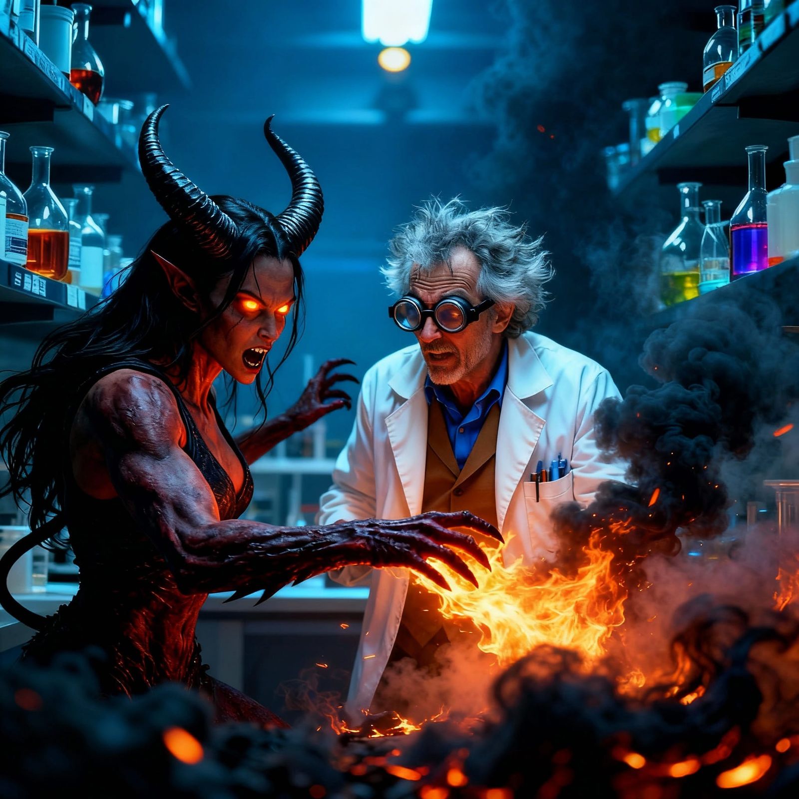 Abstract AI Art: An Enigmatic Visual Exploration