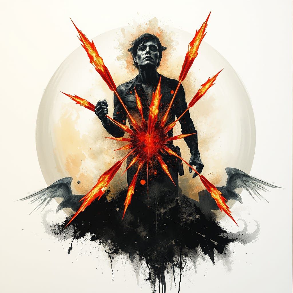 Epic Hyperdetailed Portrait in Gouache Style