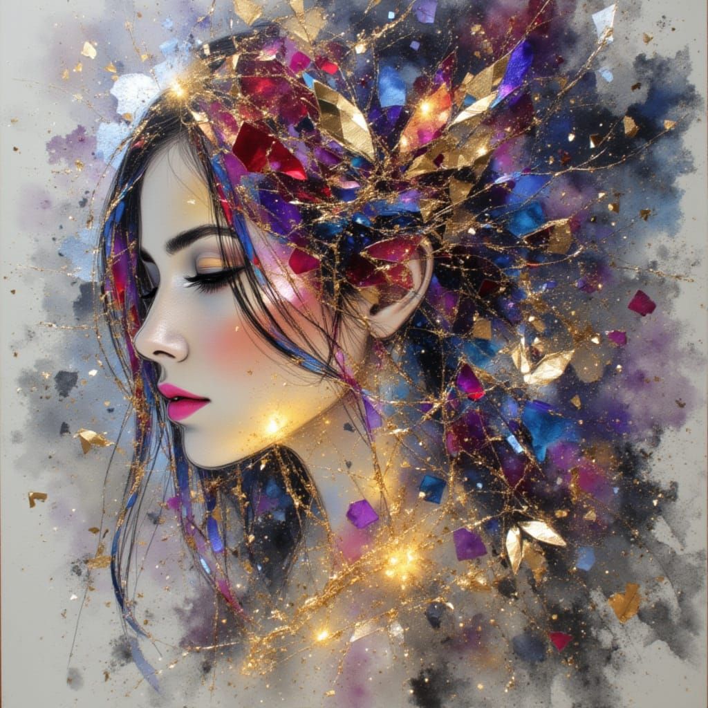 Abstract AI Art with Orel and Shar LoRAs