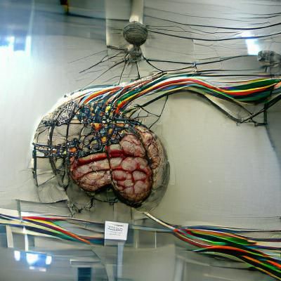 Brain of Wires: AI Conceptual Art