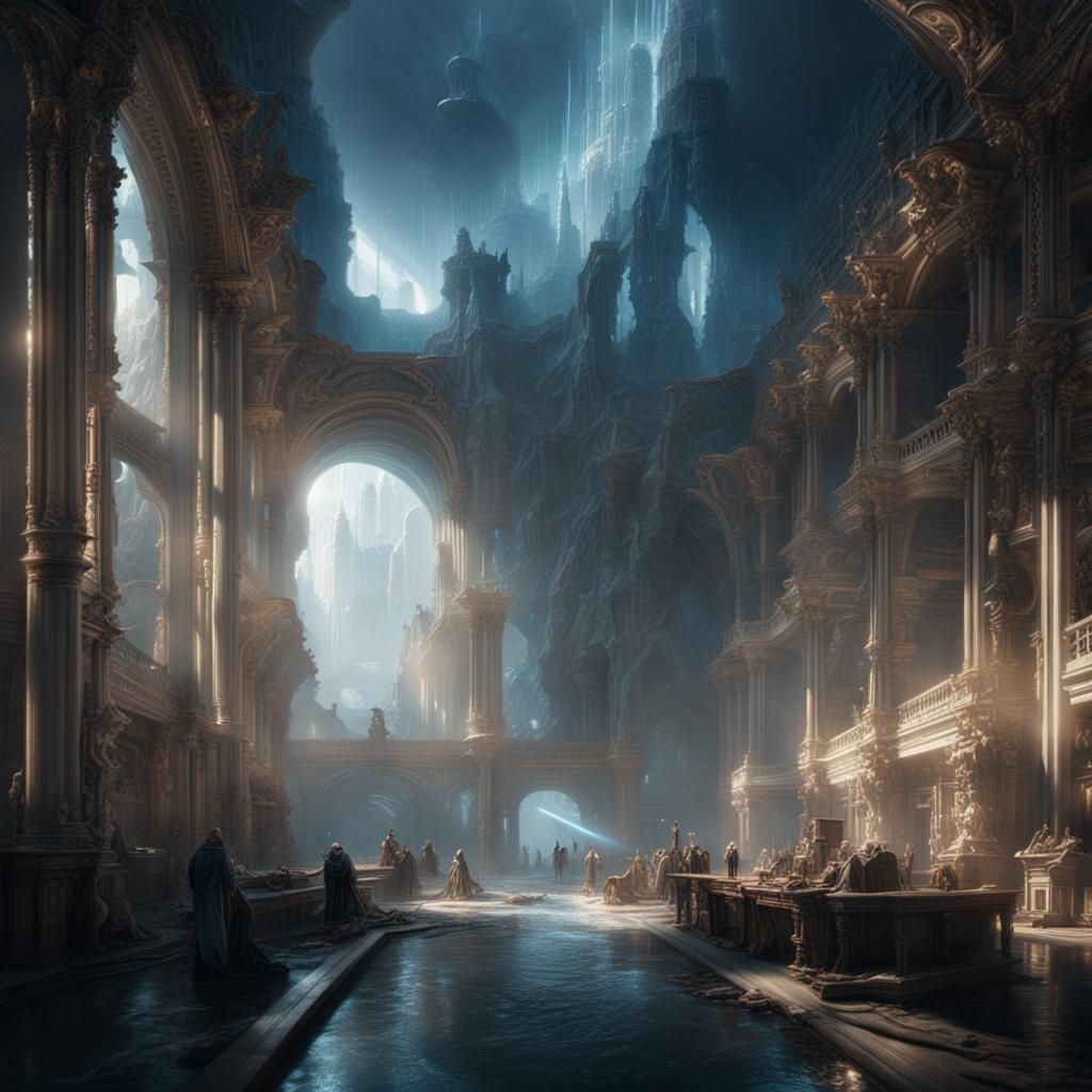 Epic Cinematic Digital Matte Painting: Project Blue Beam