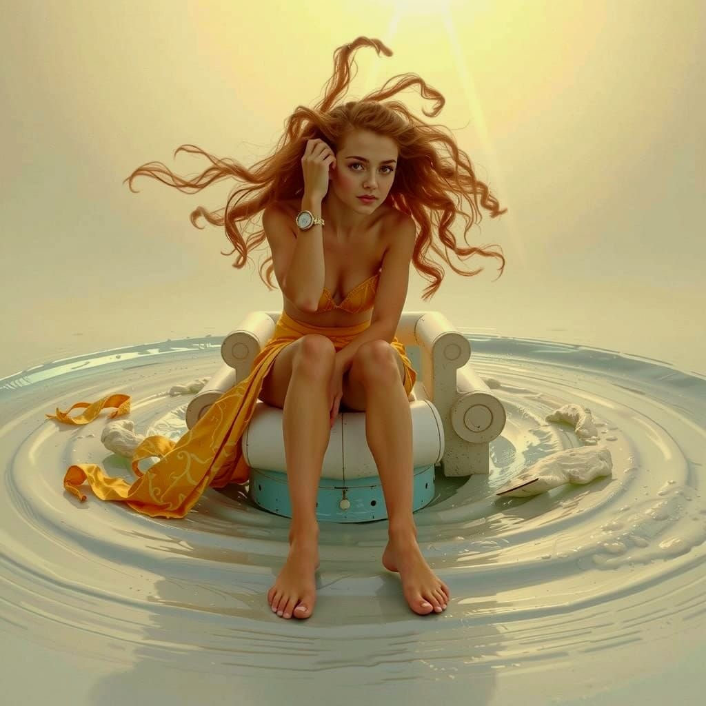 Abstract Swirling Vortex Motion