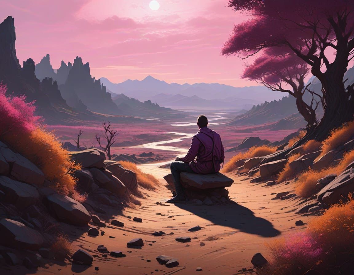 A Stoic Desert King Holds Fast to His Unwavering Determinati...