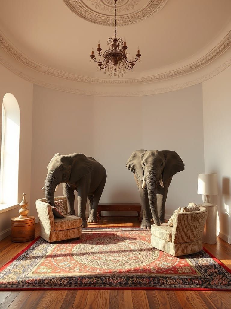 A Minimalist Room in a Modern Style