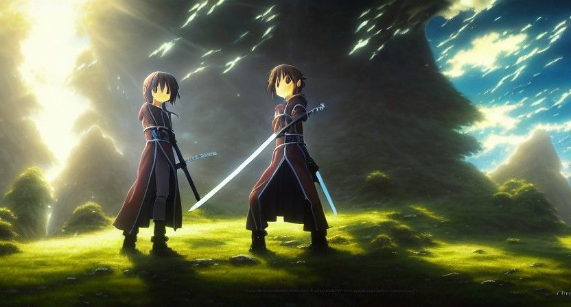 Kirito  the black Knight