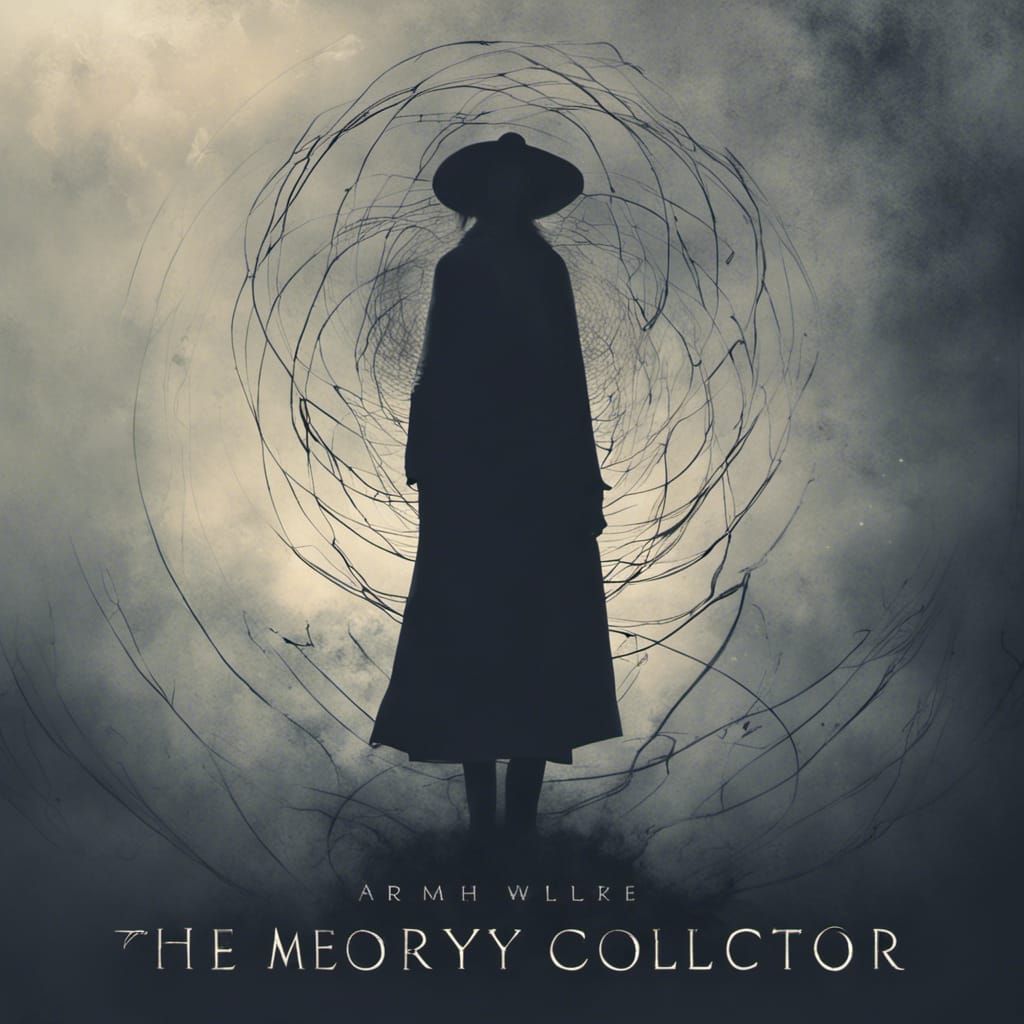 Ethereal Book Cover Design: The Memory Collector