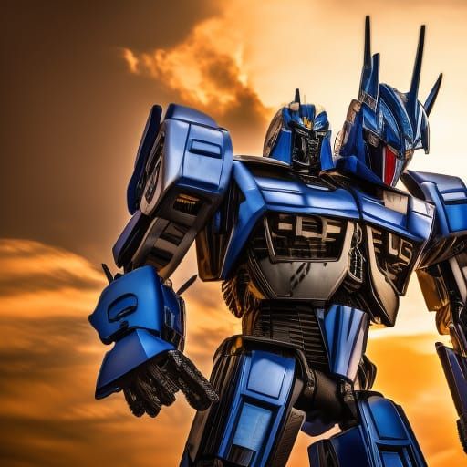 Transformers Movie Scene with Natural Lighting