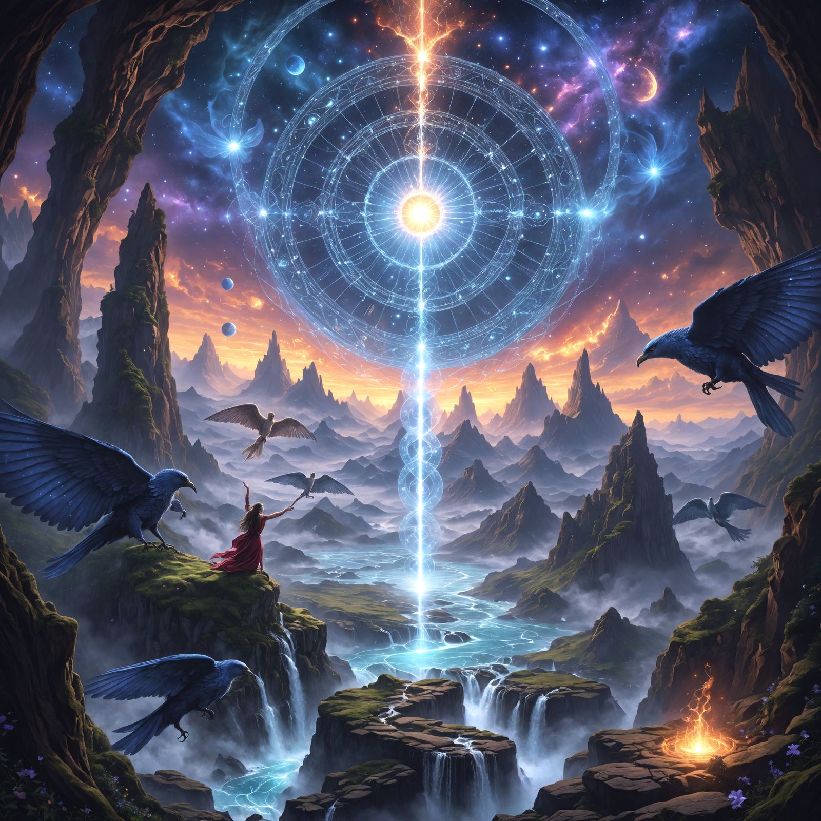 Surreal Cyberpunk Realms Unfold in Infinite Liminalities