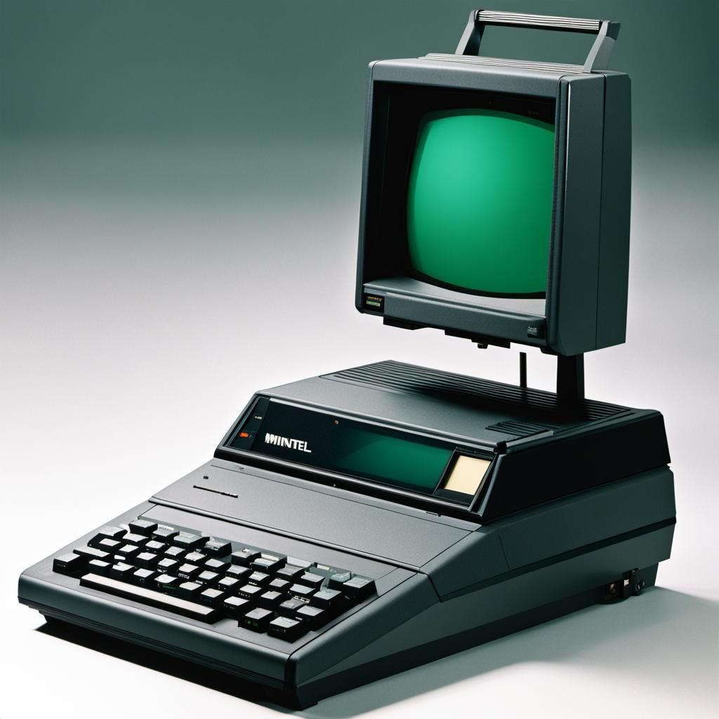 Minitel 3615: AI Generated Image