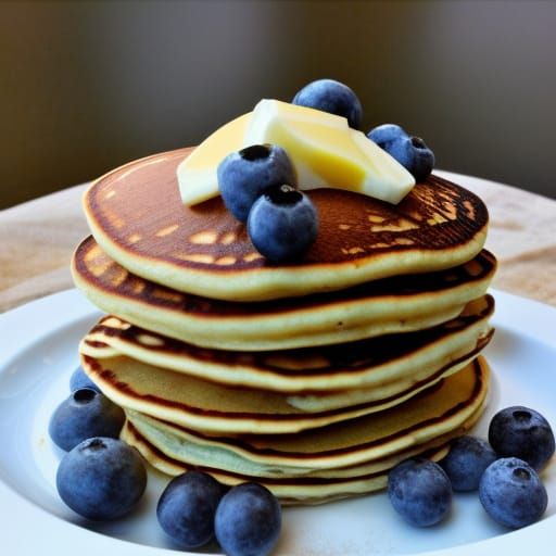 AI Generated Image of Pancakes