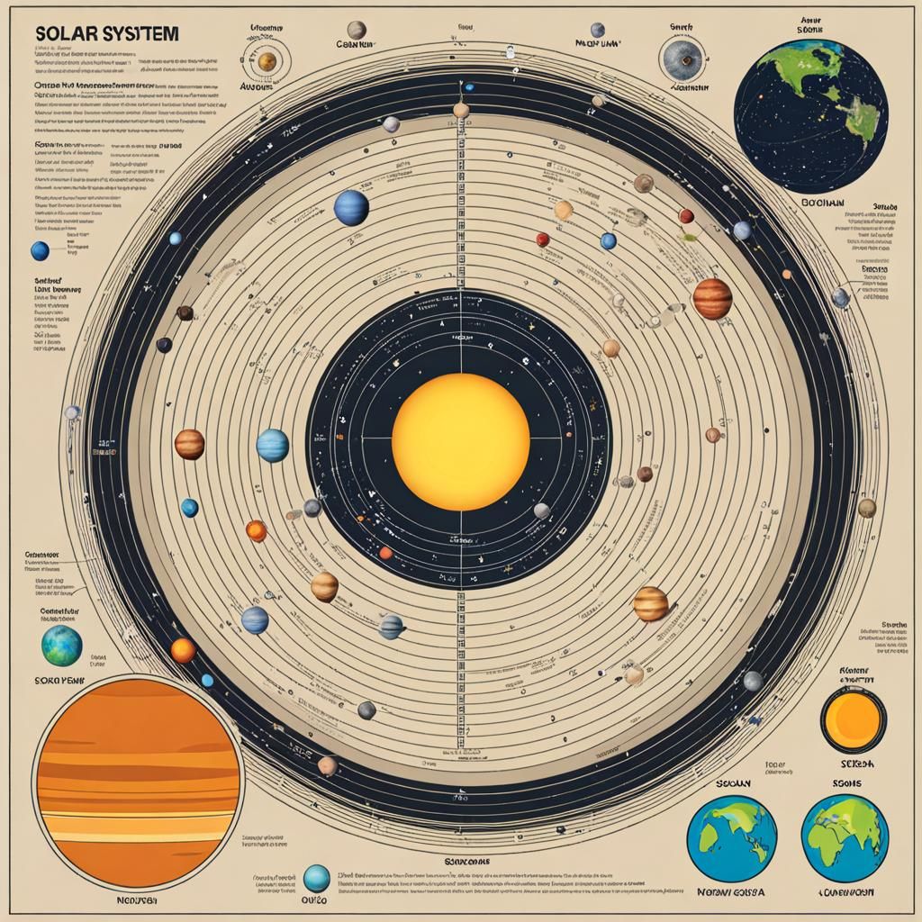 Diagram of the Solar System