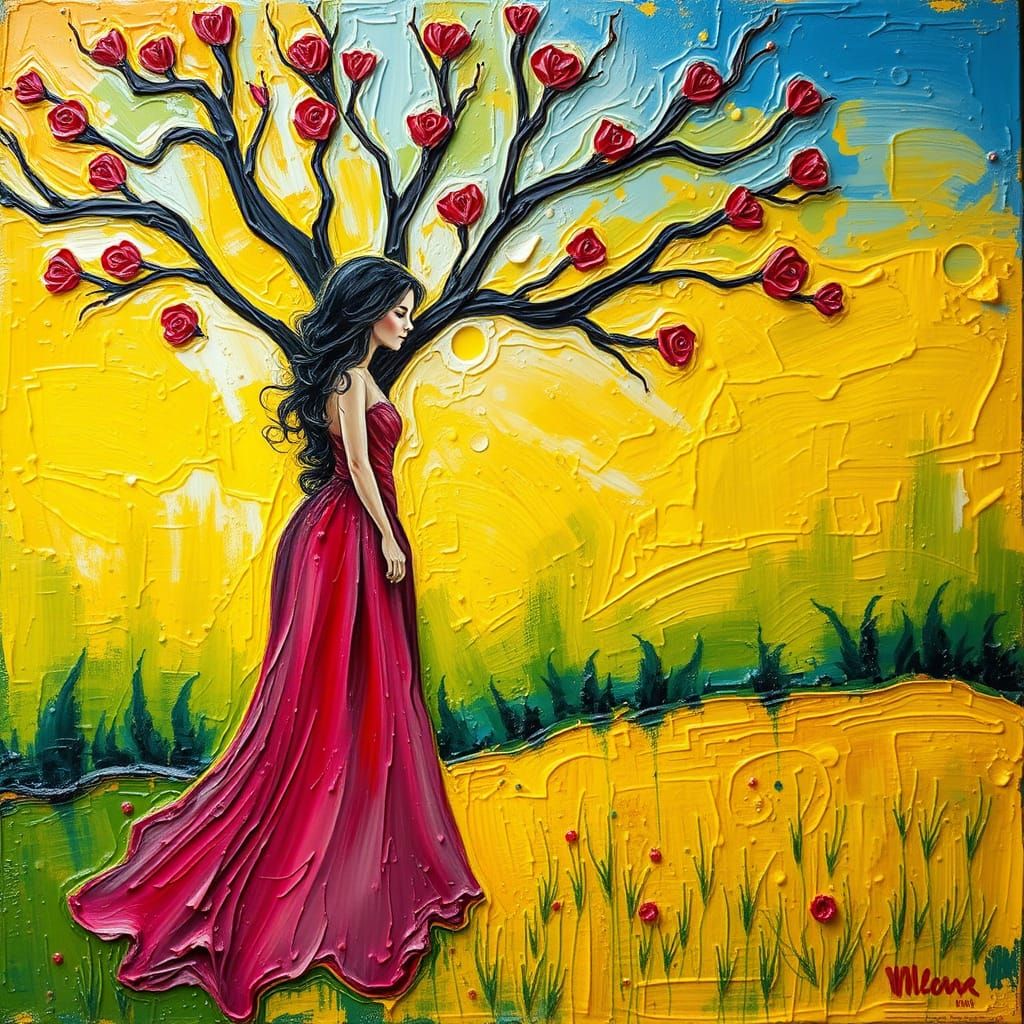 Surreal Neo-Impressionist Wax Heart Revealed in Oil