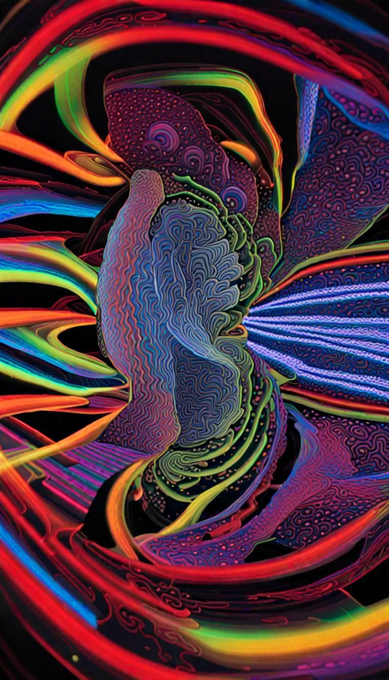 Vortex Cannon Magnetic Fields in 3D Neon