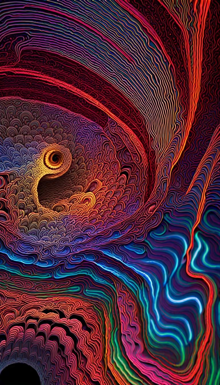 Vortex Cannon Magnetic Fields in 3D Neon