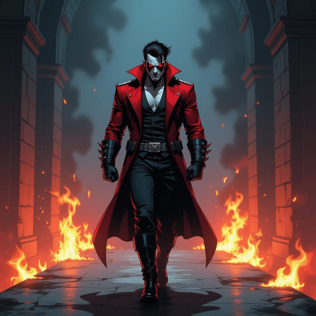 Kane Ignites the Aisle: Comic Book Art