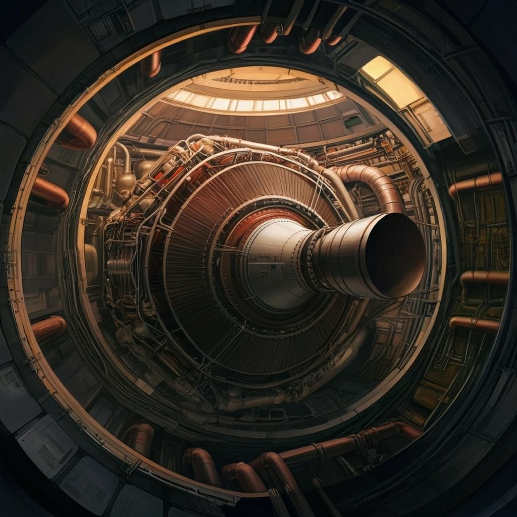the landing module engine