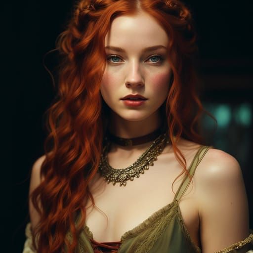 Red-Haired Viking Warrior