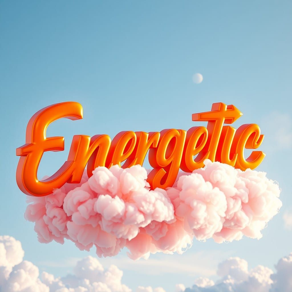 Energetic in Cyberpunk Style with Futuristic Glow