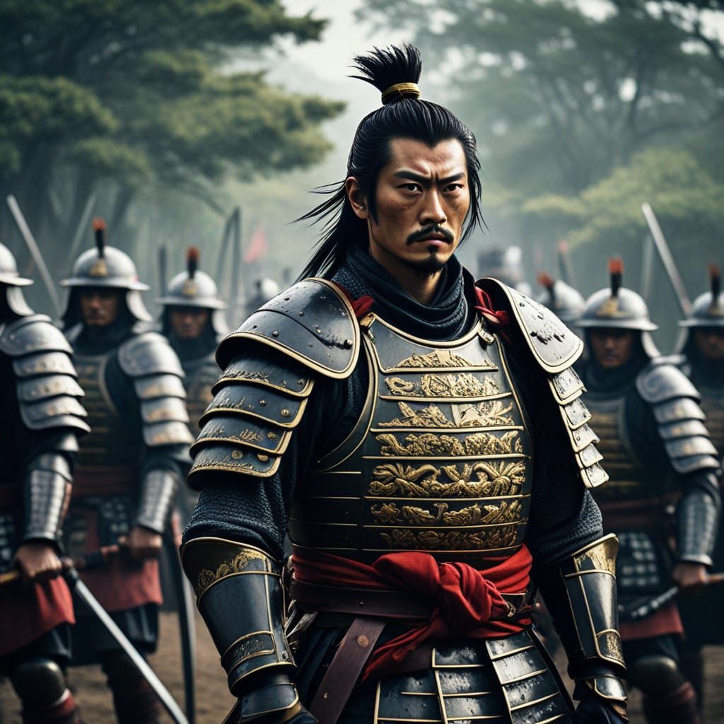 Japanese Warlord Leads Ashigaru Armies in Cinematic Glory