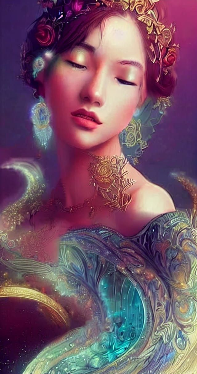 Beautiful Lady of Music and Song