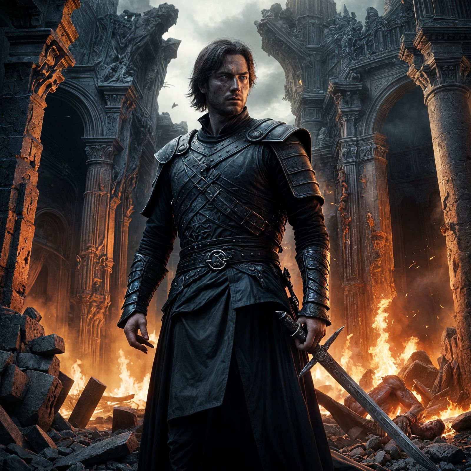 The Last Man: Destroyer of Earth in Digital Art