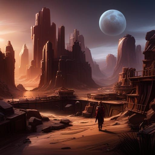 The Bad Batch: Detailed Matte Painting