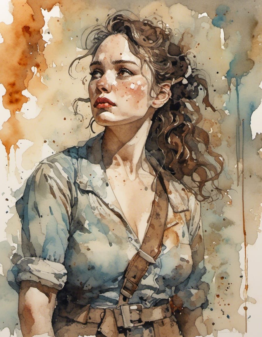 <lora:Natural Curves:1.0> 16k,  portrait of Gorgeous Captiva...