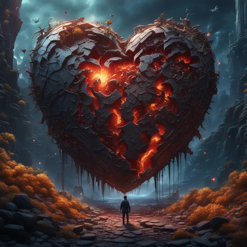 Healing a Broken Heart: Fantasy Concept Art