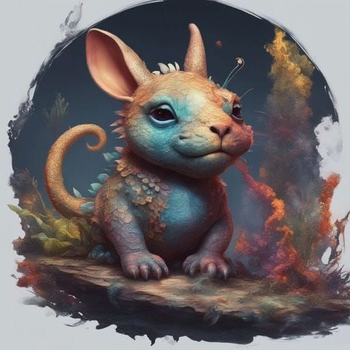 AI Generated Strange Animal Image