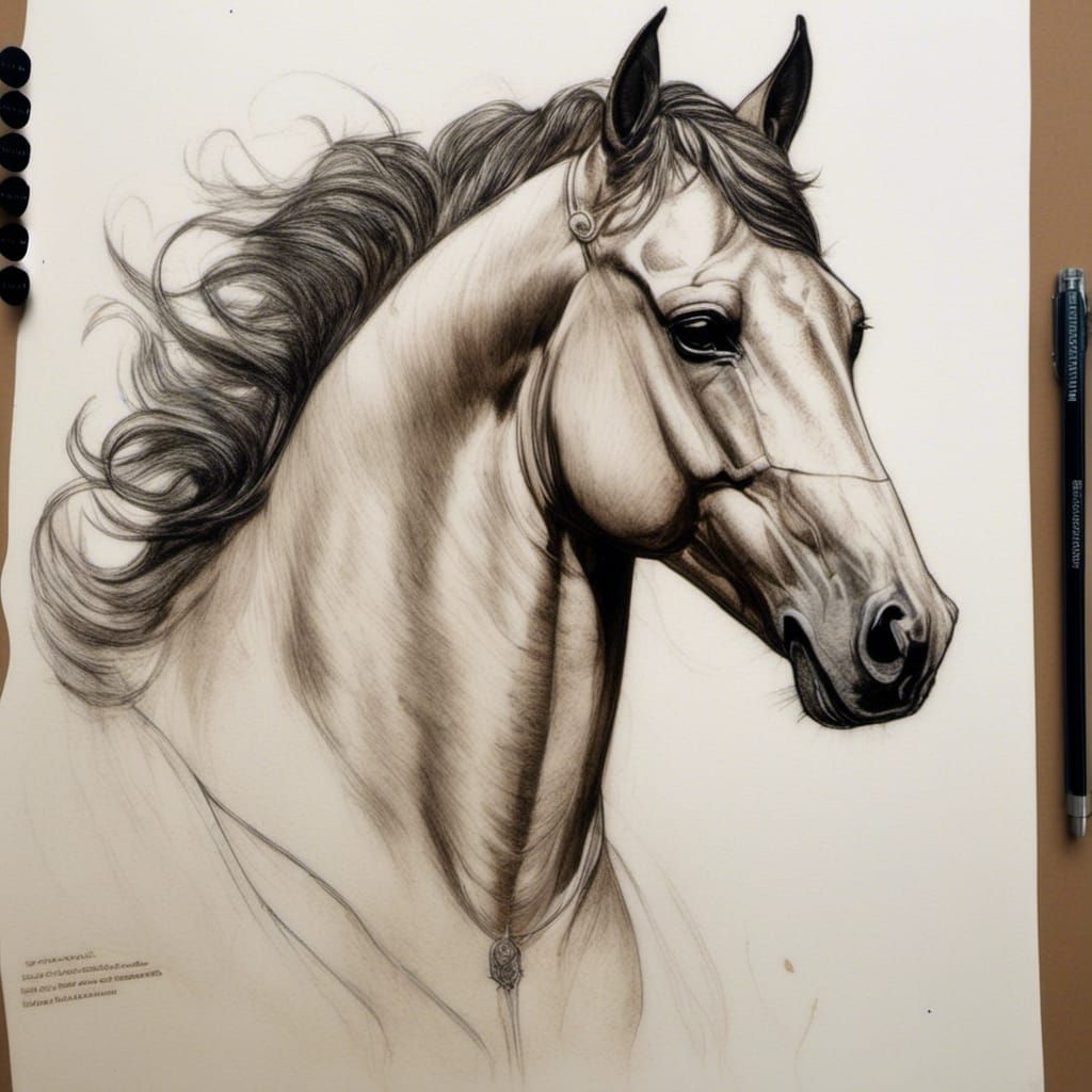 Sketch of a horse