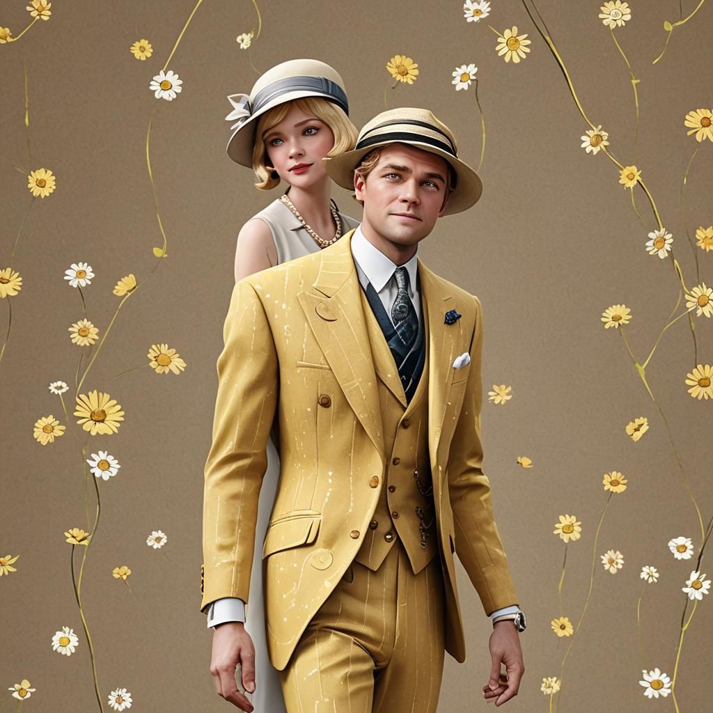 CGI Cartoon Characters: Kay Gatsby and Daisy