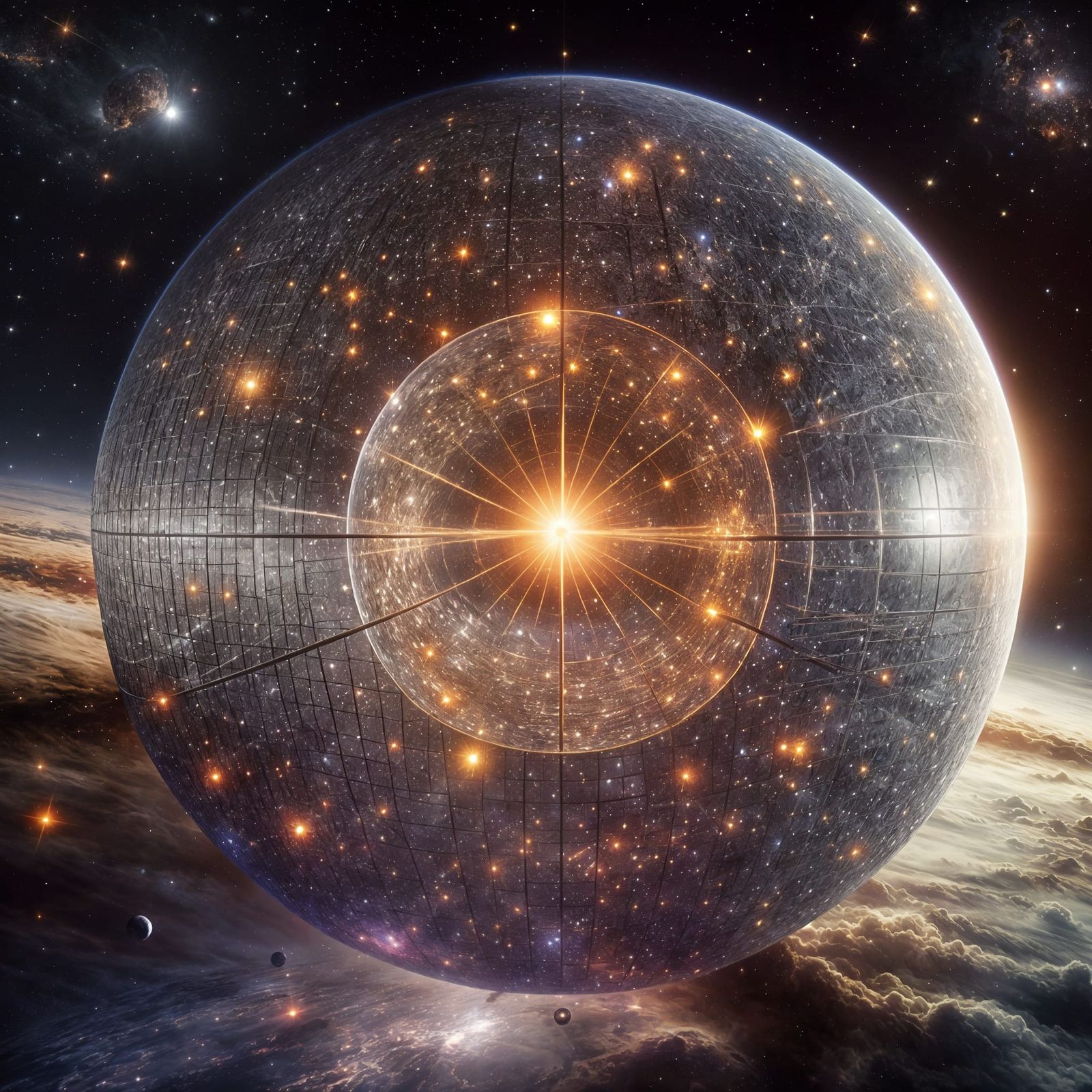 Dyson Sphere: Cosmic Engineering Marvel