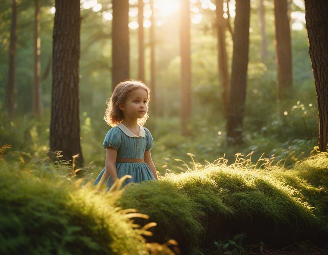 Sunlit Children's Adventure in a Classic Disney-Inspired Set...