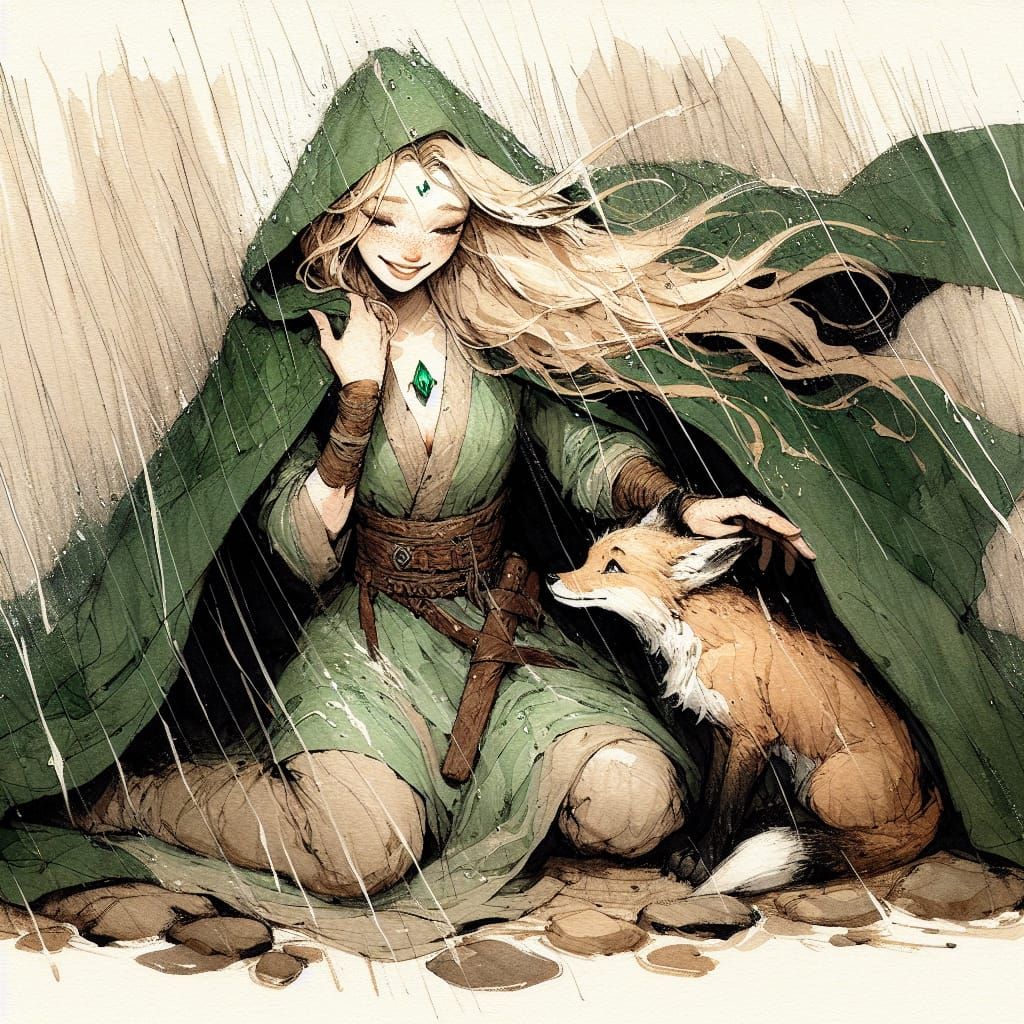 Summer Storm Goddess of Nature's Protection