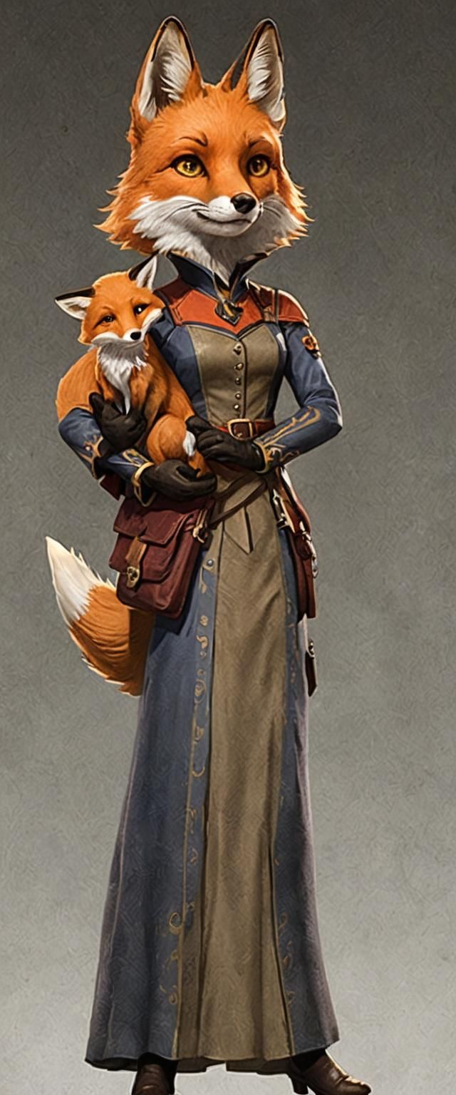 Diane Foxington: Cunning and Sympathetic Fox Character