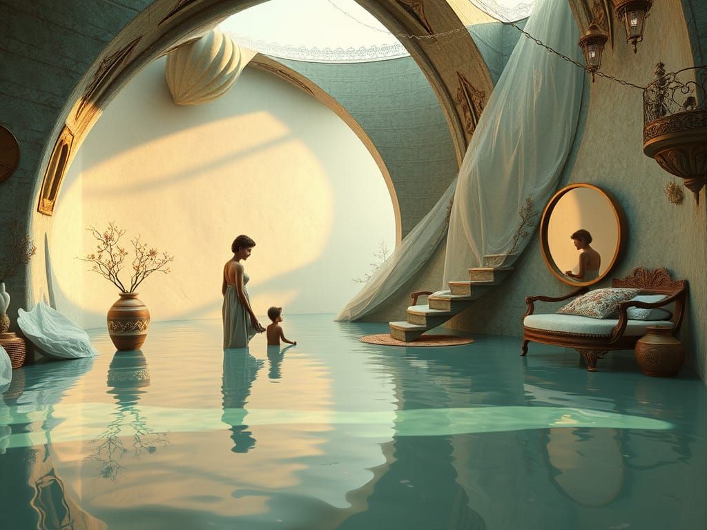 The Boho-Scandi NonPlace Where Shadows Sometimes Meet