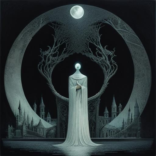 Surreal Baroque Moonlight: Award-Winning Photography