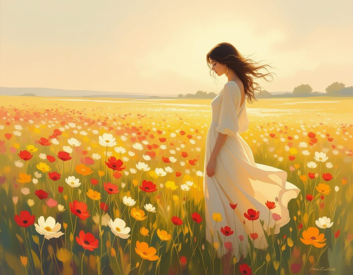 First Day on a Spring Field