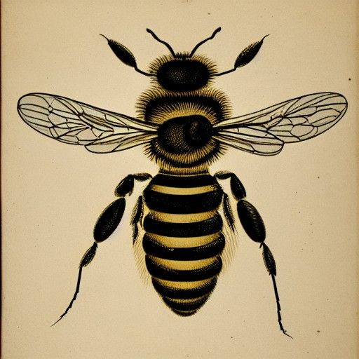 Honey Bee Anatomy on Cosmology Map