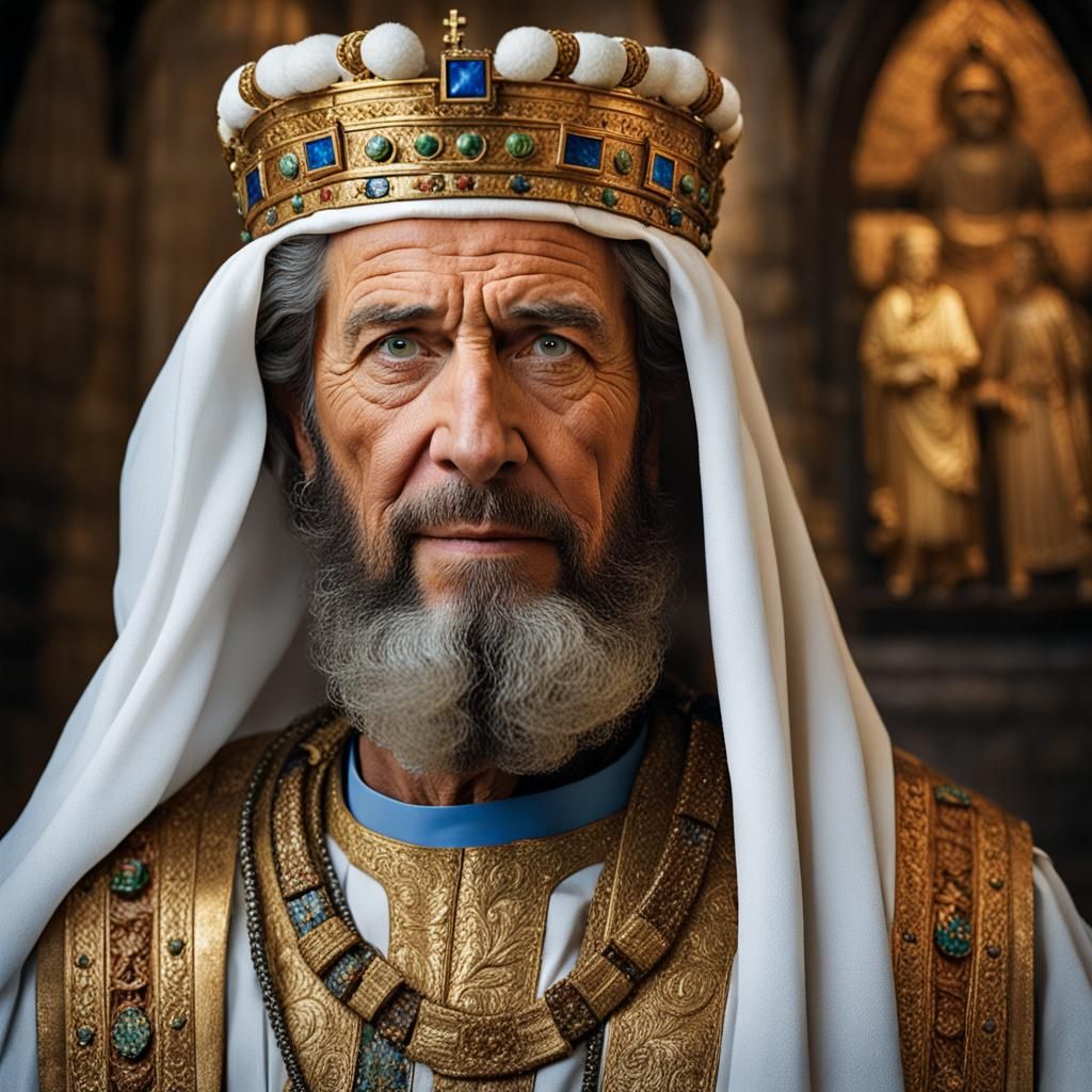 King David at the Ark: Professional Portrait