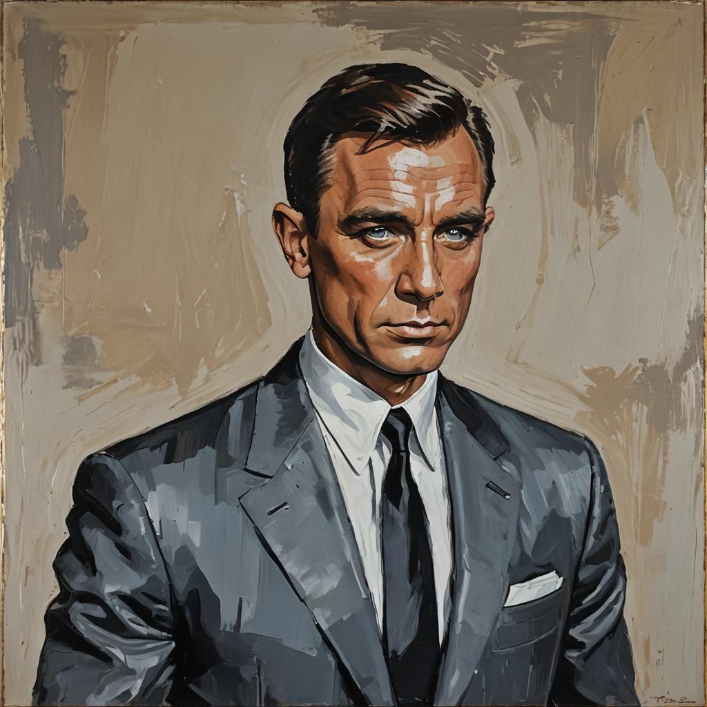Portrait of James Bond's Russian Friend