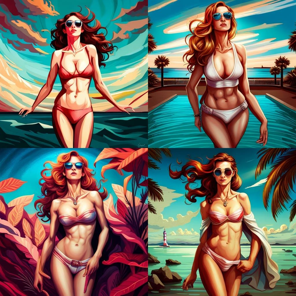 Venus as Celebrity in Sunglasses