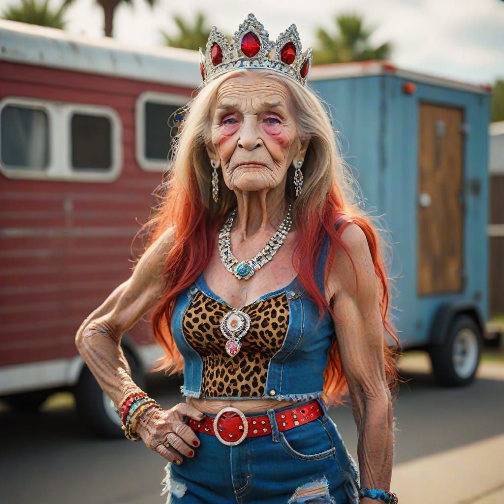 Miss Trailer Trash: Elderly Transgender Beauty in Denim and ...