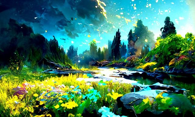 Flower meadow - Pure Coherent