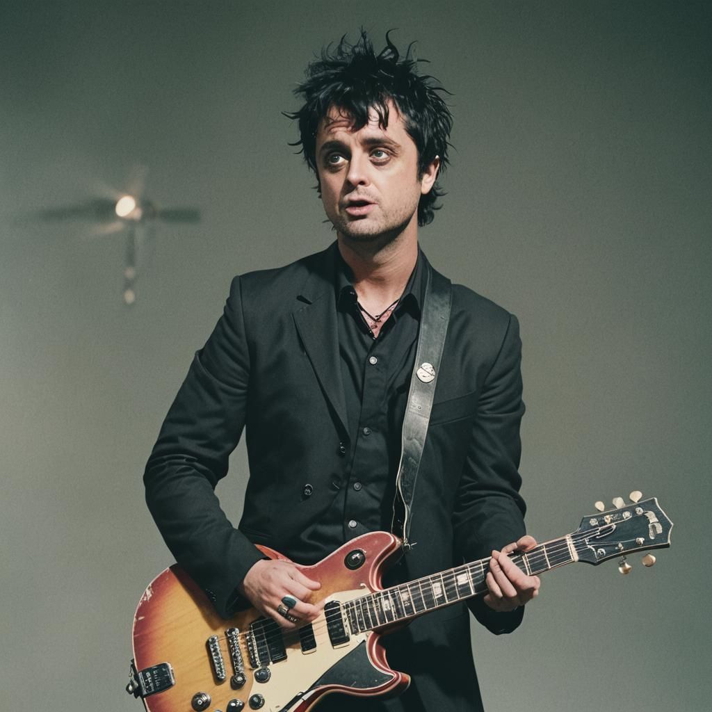 Cinematic Portrait of Billie Joe Armstrong