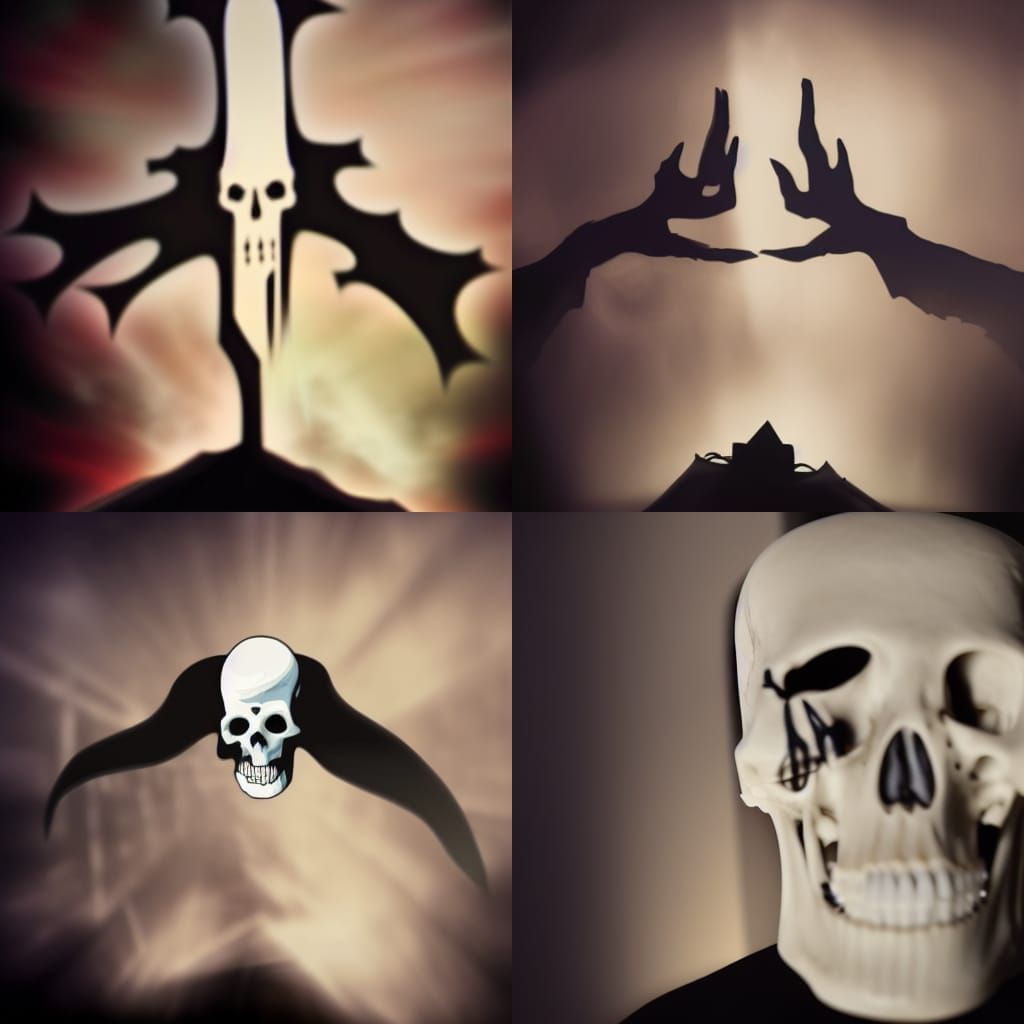 Dark Abstract Depiction of Death