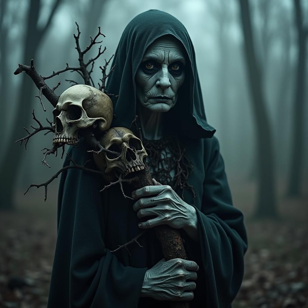 The Cailleach Celtic goddess of winter