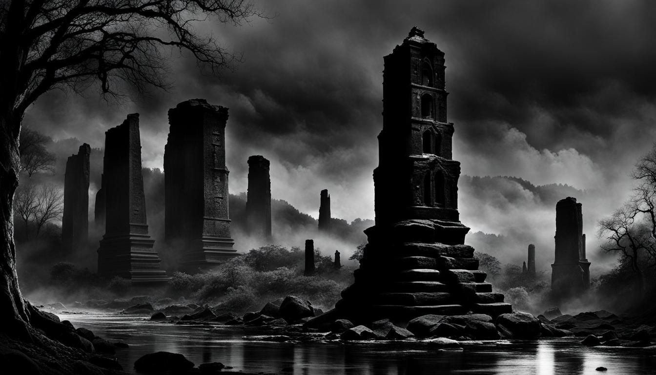 Charcoal Towers: A Reflection on History and Loss