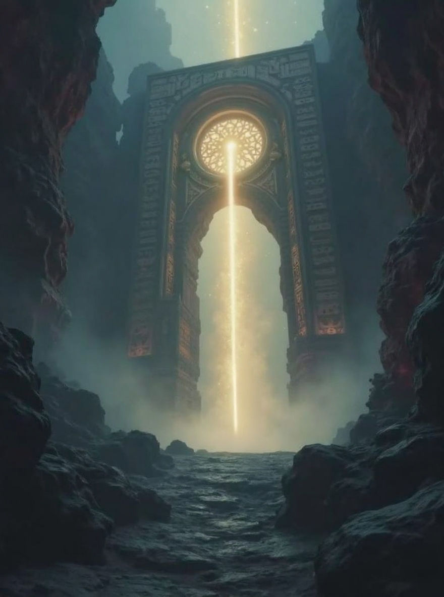 Ethereal Portal at Twilight