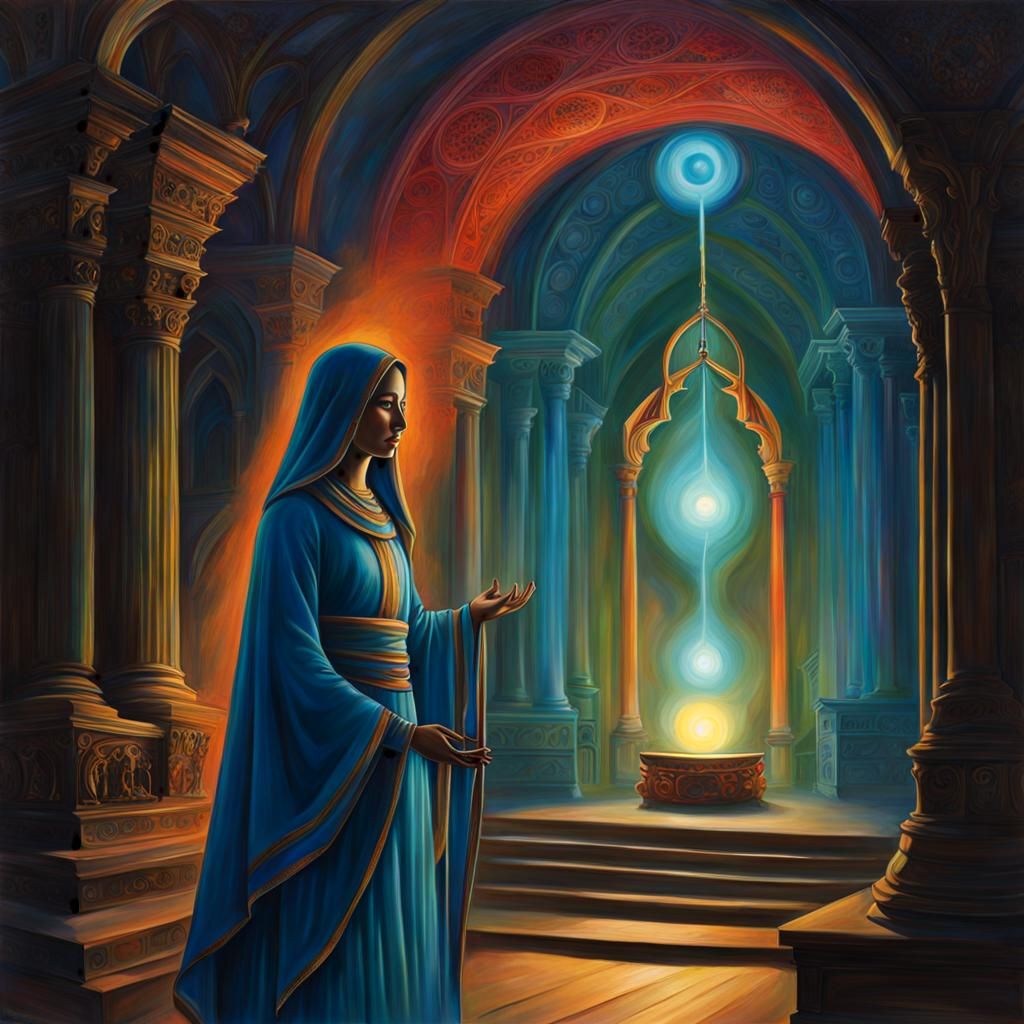 Ethereal Spirits Haunt Sacred Space